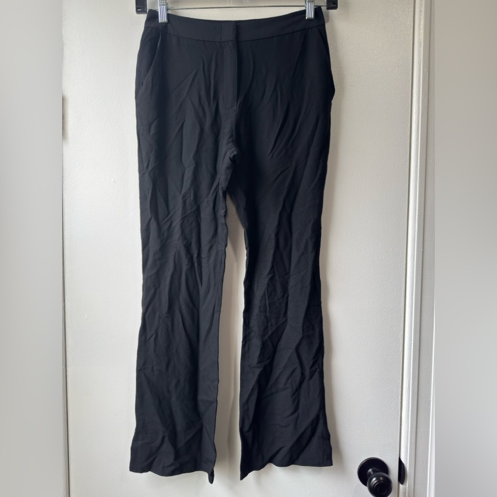 Jenni Kayne Women’s Capri Trousers Black Size 2 Pocket